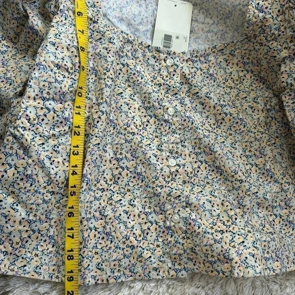 Levis Womens Elora floral blouse size XL - Picture 6 of 12